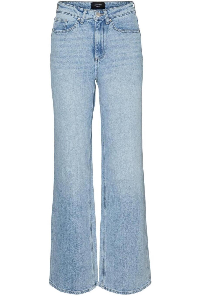 VMTESSA HR WIDE JEANS RA339 GA NOOS 10283858 Light Blue Denim